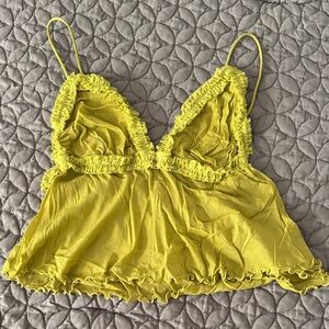 Urban Outfitters Lime Green Camisole